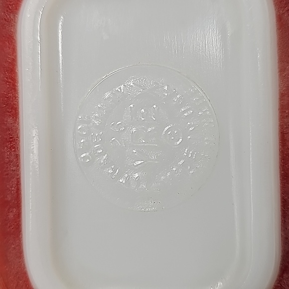 2-Pyrex 501-502 Primary Refrigerator dishes Red-Blue - Picture 6 of 11